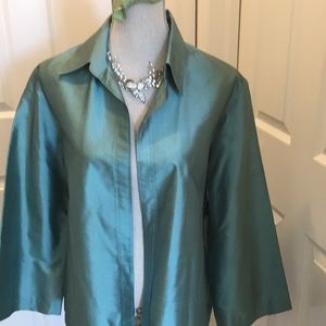 Elegant Teal Women's Jacket